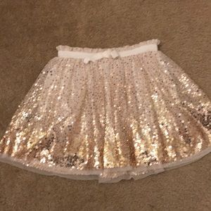Sequins skirt girls